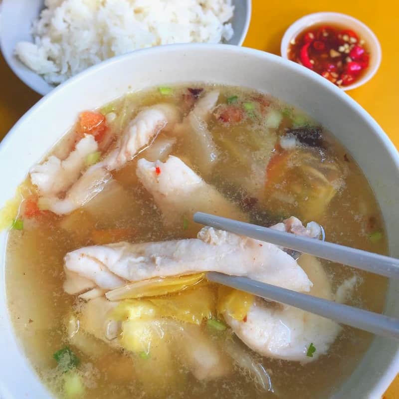 golden mile food centre reopen fish soup