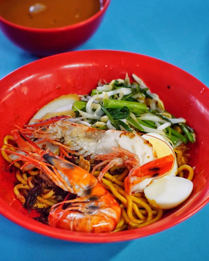 golden mile food centre reopen one prawn noodle