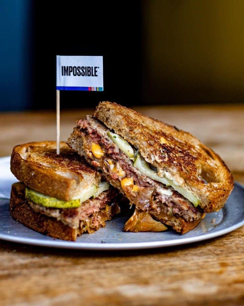 impossible meats impossible patty melt