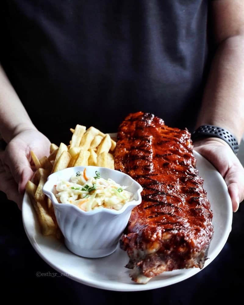 mroganfield's 1-for-1 ribeye promo spare ribs