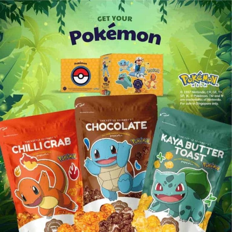 Catch em all with The Kettle Gourmet's limited edition Pokemon Popcorn