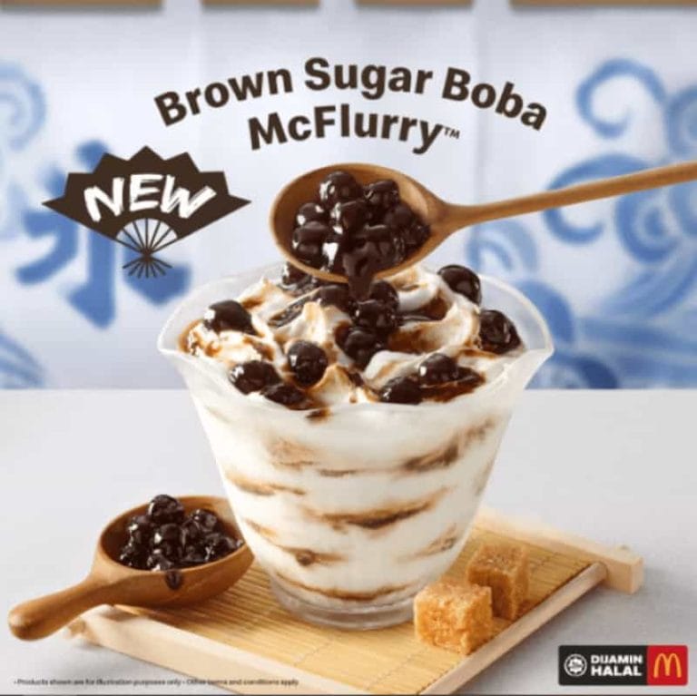 McDonald's launches new Brown Sugar Milk Tea Ice Cream in Singapore