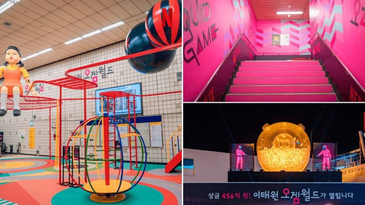 There's a Squid Game pop-up at Itaewon Station that'll make you want to  visit Korea faster than you can say “Red Light, Green Light”