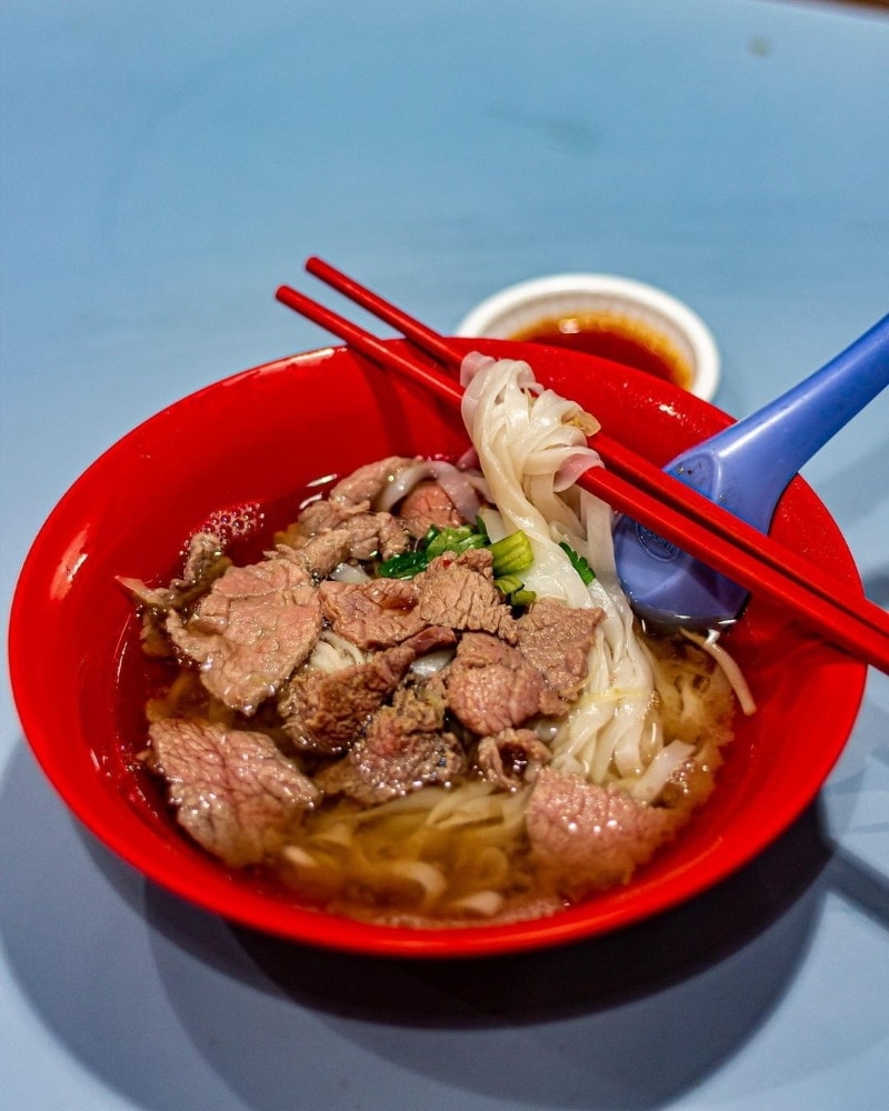 amoy street food centre renovation hong kee beef noodle