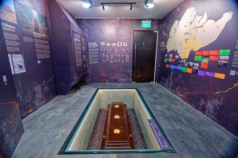 hell's museum mock burial
