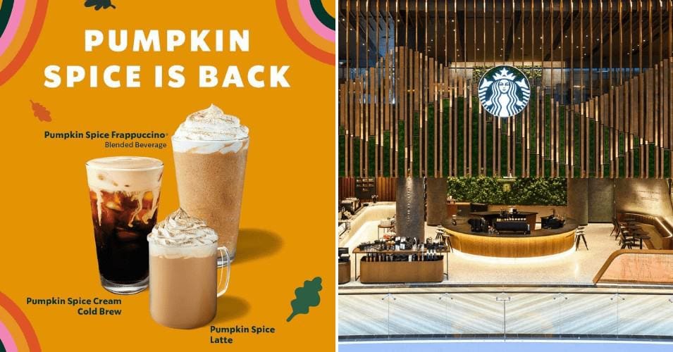 pumpkin spice latte starbucks singapore 2021
