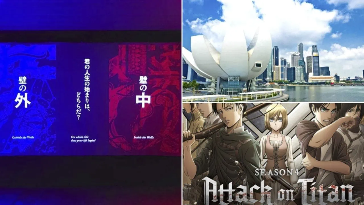 Attack on Titan: The Exhibition' Will Debut At Singapore's ArtScience  Museum In February