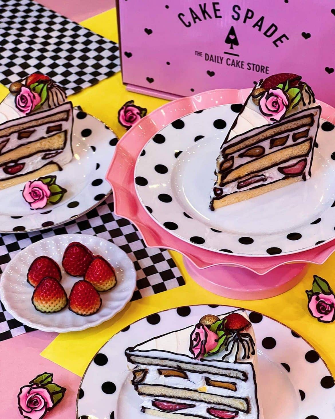 Cake Spade has a new and whimsical Comic Cake for dessert lovers