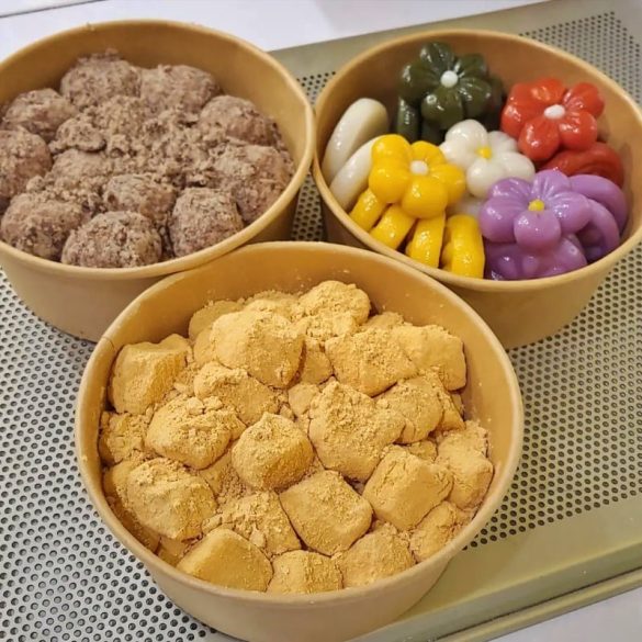This hidden gem at Beauty World sells authentic Korean rice cake