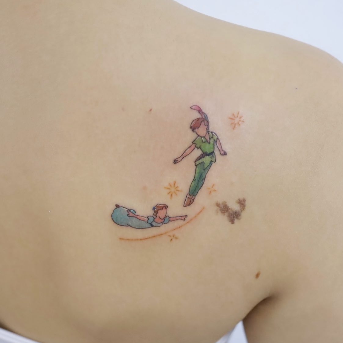 korean water colour tattoo artist singapore