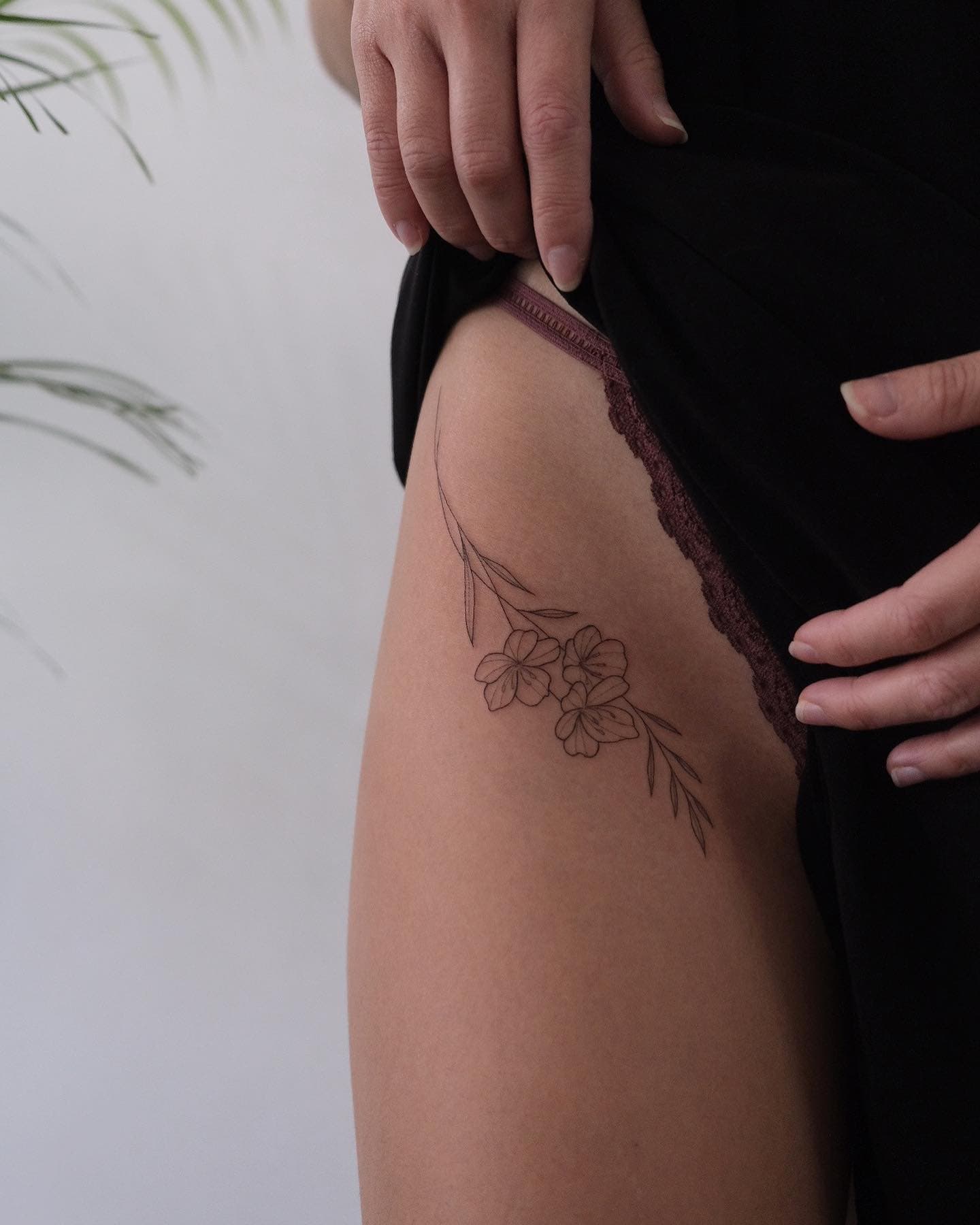 korean style tattoo artist singapore fine line