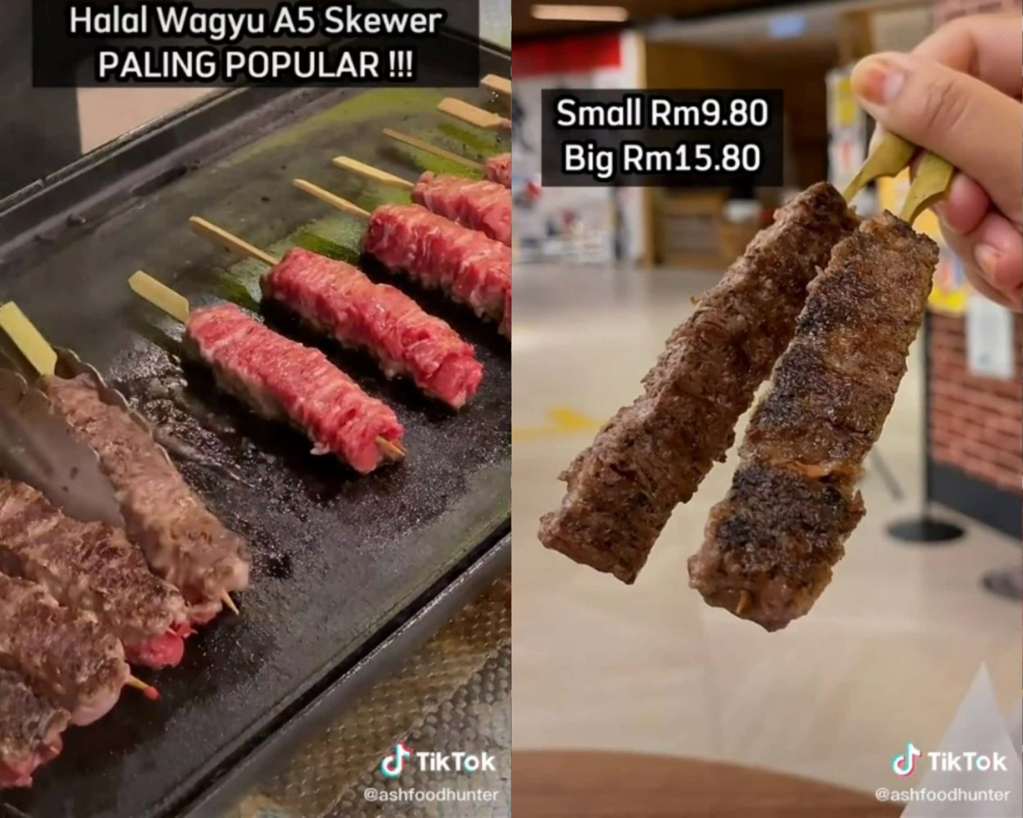 Don Don Donki's viral wagyu kushi skewers are now in Singapore