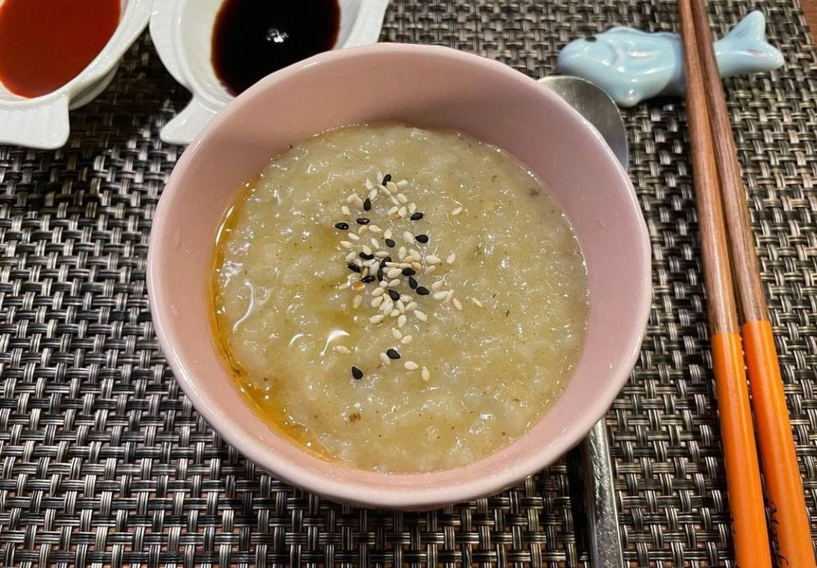 Badam abalone porridge