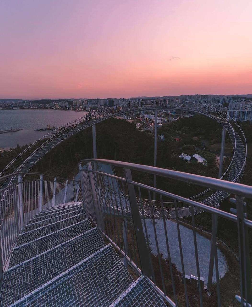 south korea walkable roller coaster pohang space walk