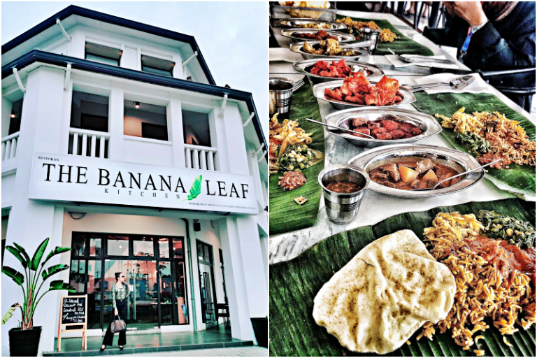 Enjoy banana leaf buffet at The Banana Leaf Kitchen in Johor Bahru