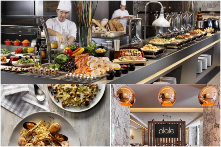 Plate at Carlton City Hotel has 1for1 lunch buffet with seafood & more