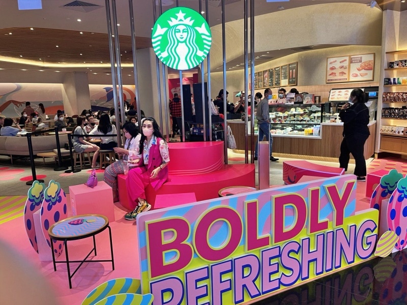 Starbucks Singapore Pink Drink