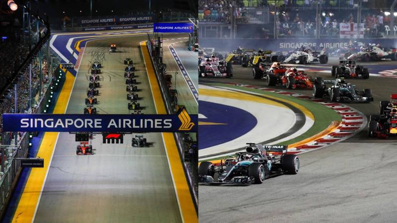 free f1 pit lane experience singapore grand prix