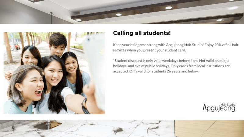 student deals in singapore