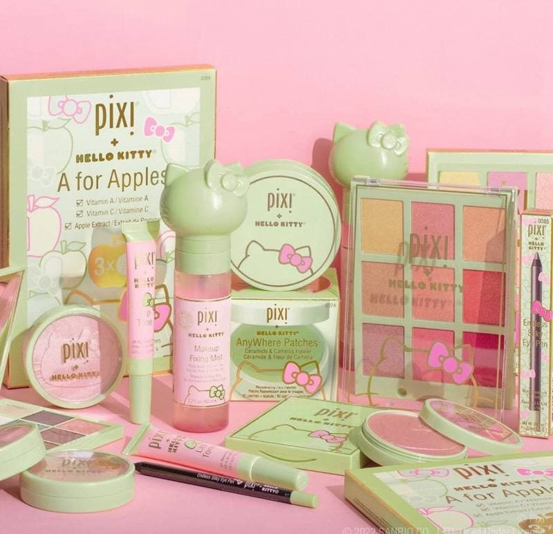 pixi and hello kitty collaboration