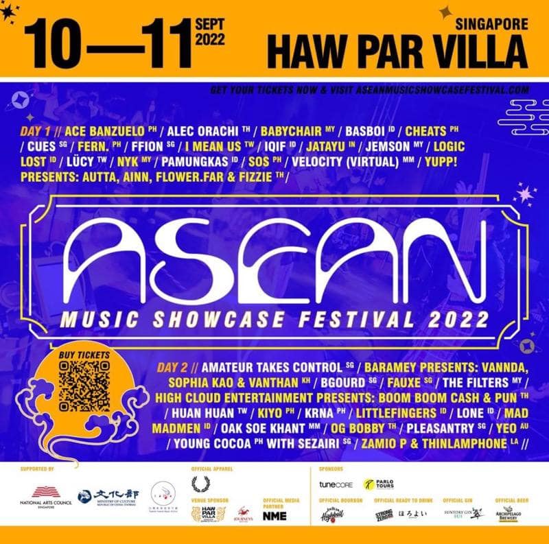 asean music showcase festival 2022