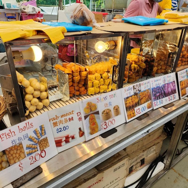 yishun food street pasar malam