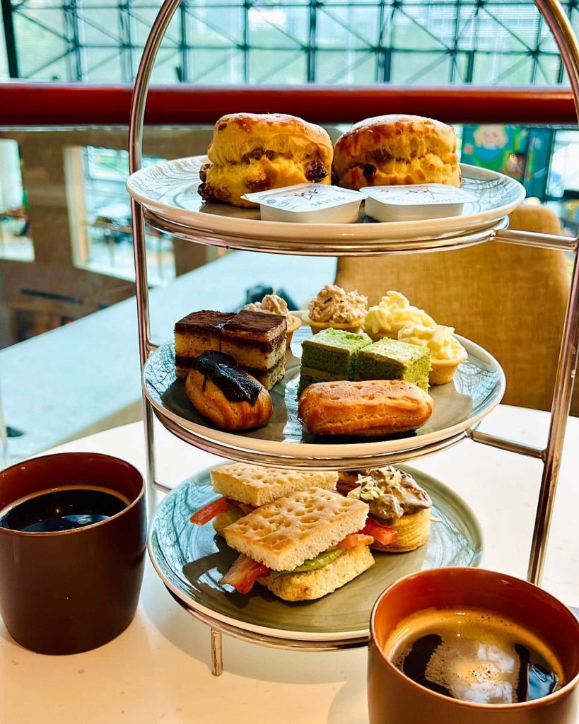 O'Coffee Club has a gourmet 3-tier high tea at just S$14.95 per person