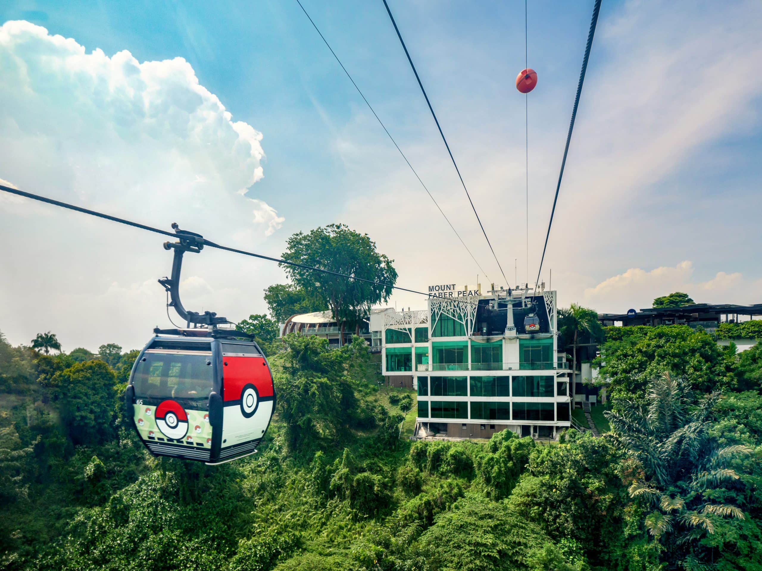 Pokémon cable car