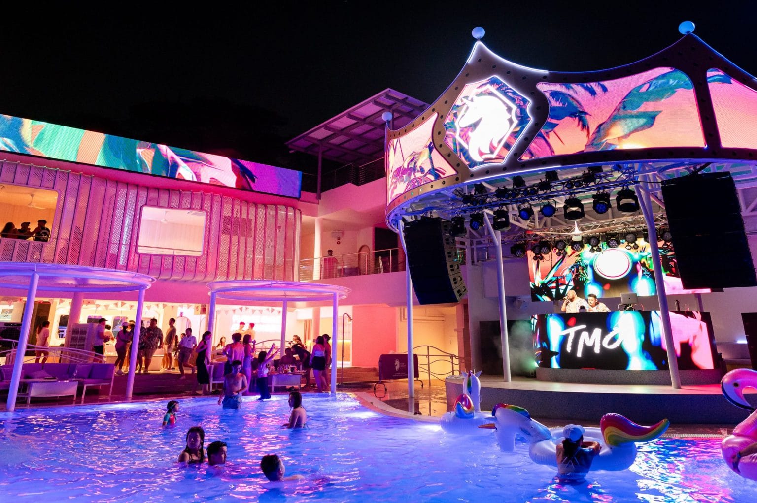 Tipsy Unicorn Beach Club officially opens in Sentosa