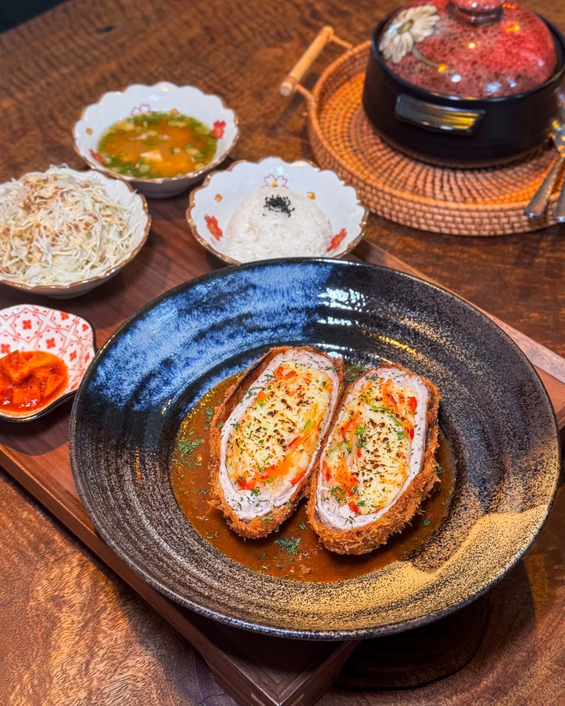 Ureshii has Korean tonkatsu, Jeju abalone porridge & more