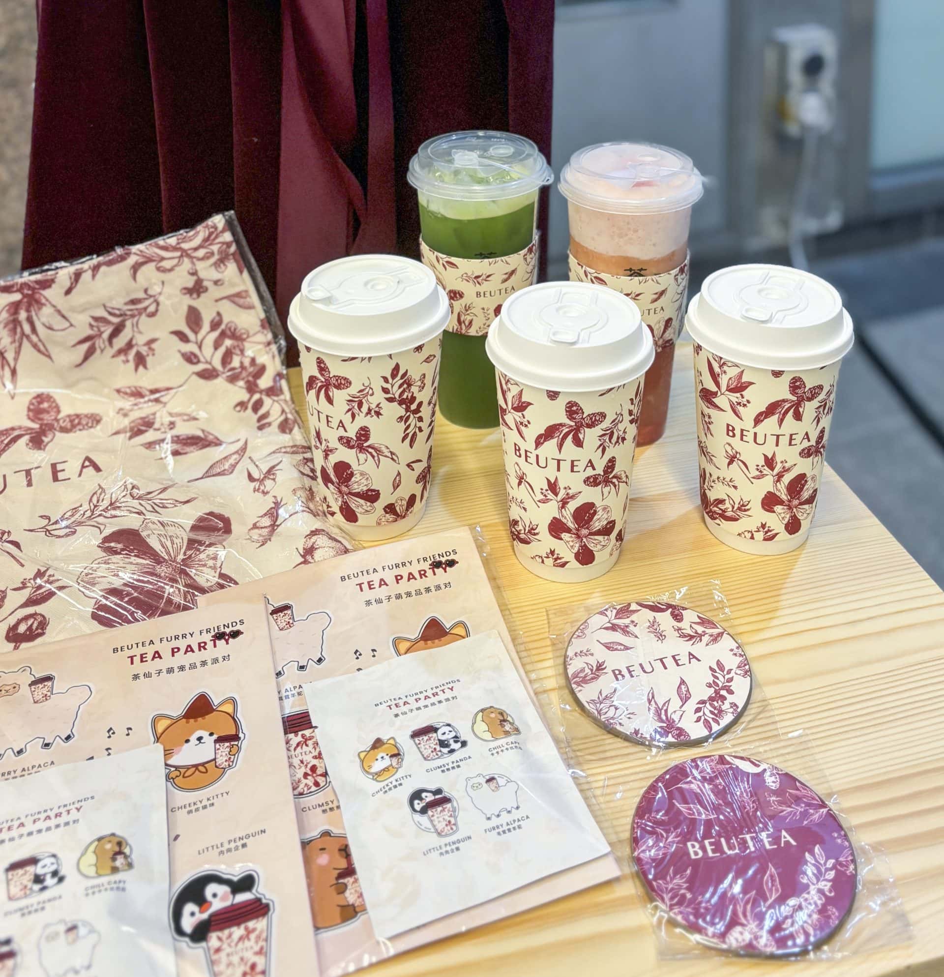 Beutea opens outlet in Tampines with blind boxes and new drinks