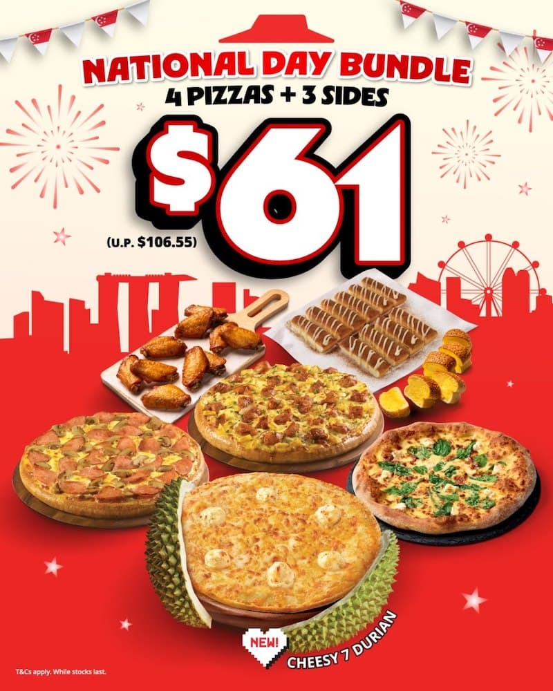 Things to do this Weekend - Pizza Hut SG61