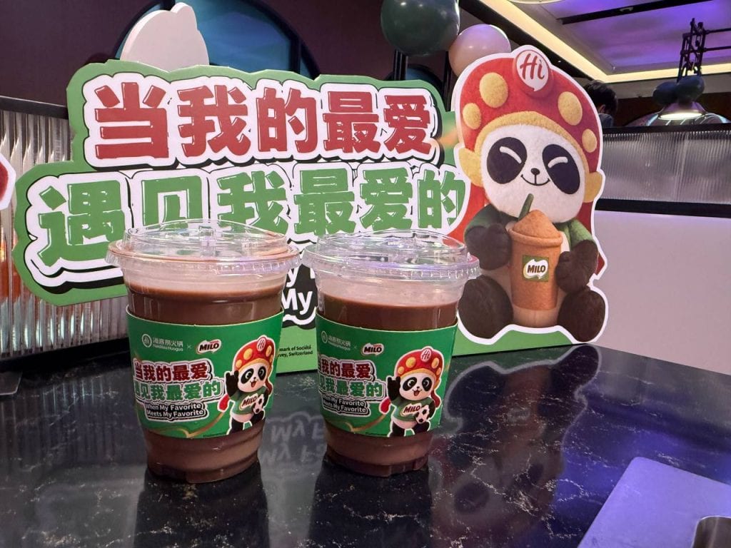 Haidilao and MILO Singapore