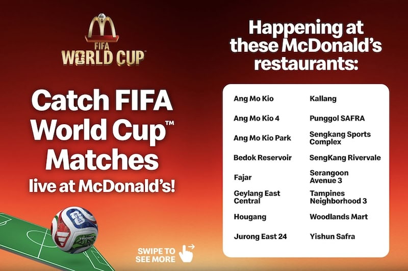 McDonalds FIFA World Cup 2026 screenings