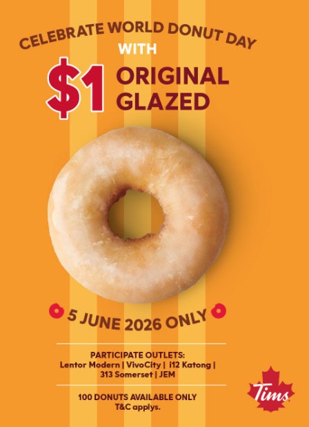 World Donut Day 2026 Singapore Deals