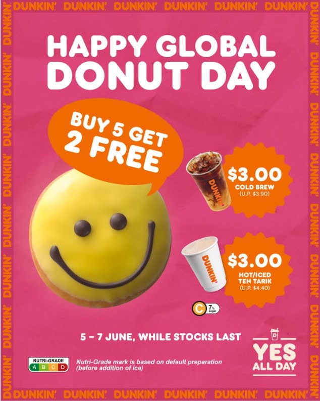 World Donut Day 2026 Singapore Deals