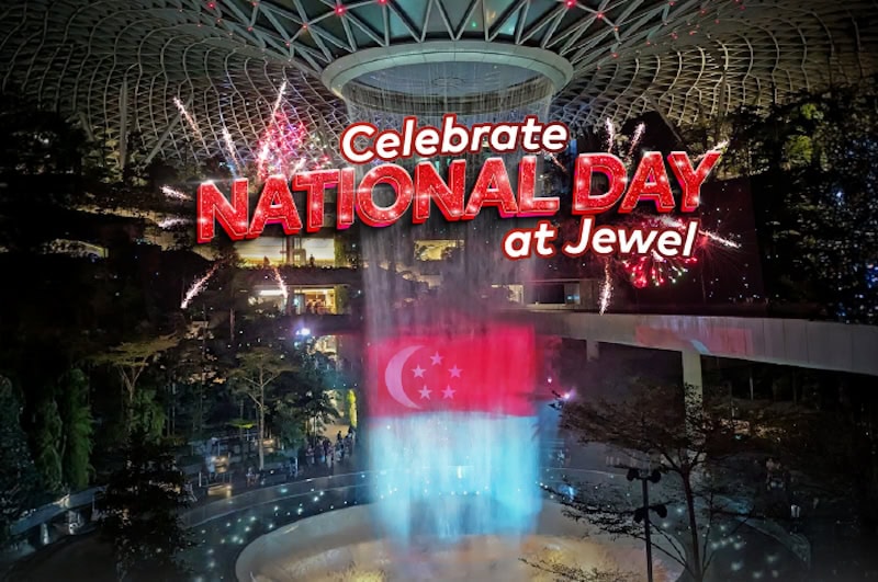 National Day 2026 events - Jewel Changi Airport