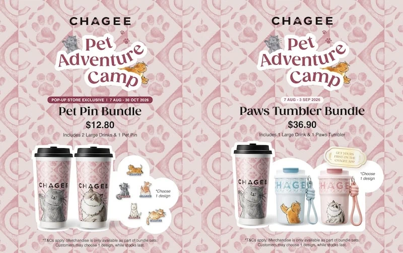CHAGEE Pet Adventure Camp - exclusive merchandise