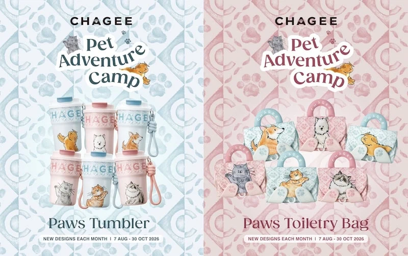 CHAGEE Pet Adventure Camp - monthly designs