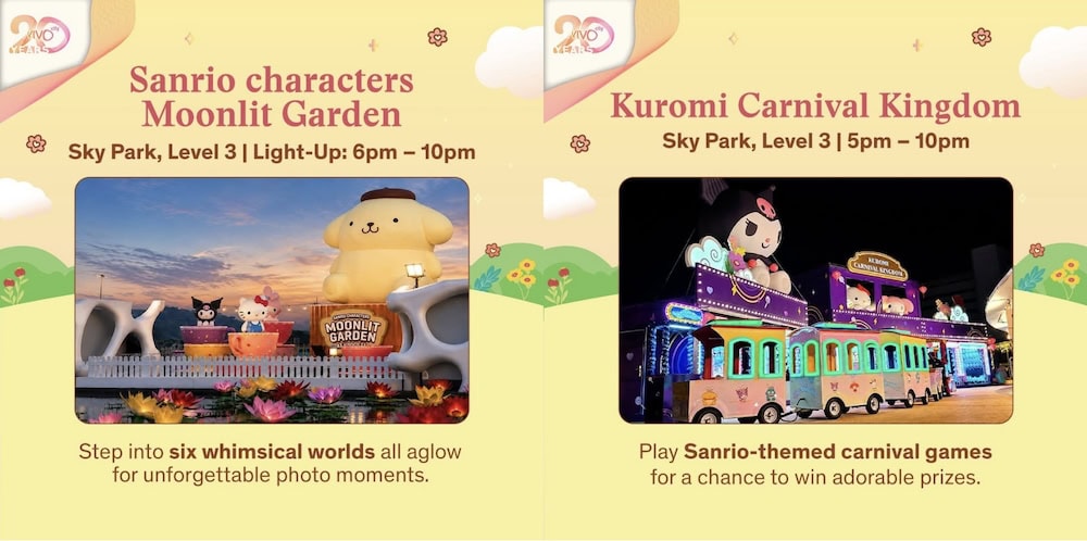 Things to do September 2026 - Sanrio Moonlit Garden