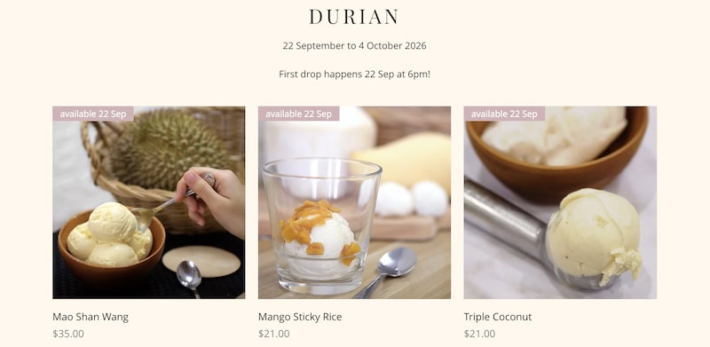 Tom's Palette closing - Durian