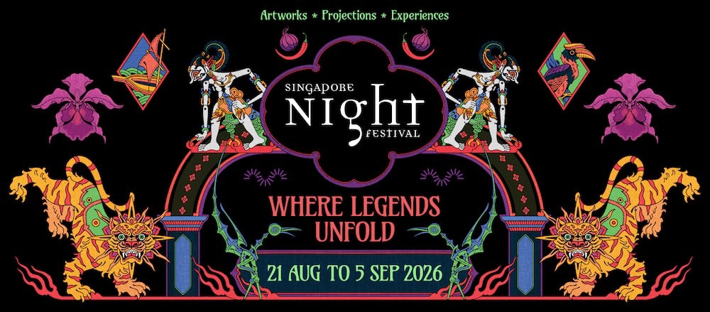 Weekend 22 & 23 August 2026 - Singapore Night Festival