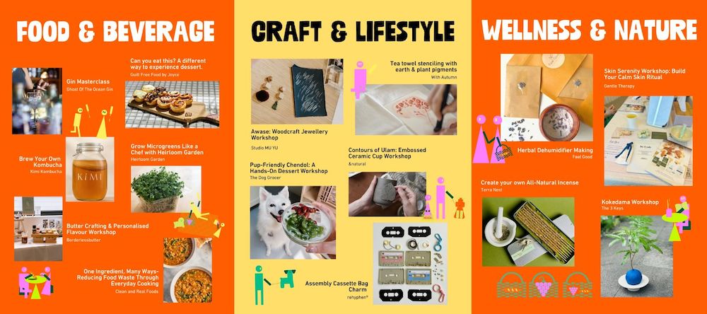 this weekend - green-house festival workshops