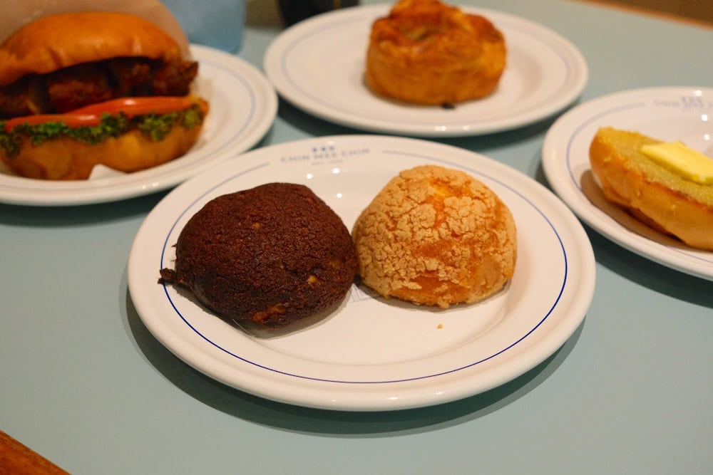 Chin Mee Chin NEX review - Choux au Craquelin flavours