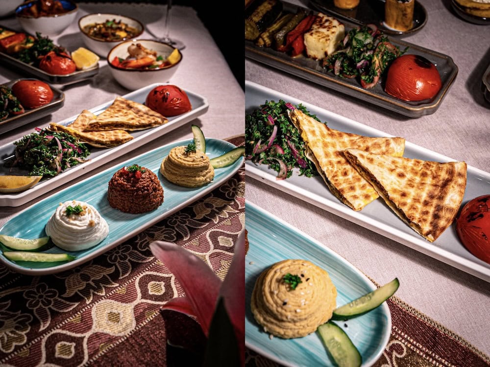 Shabestan The Silk Road Caravan Brunch - mezze