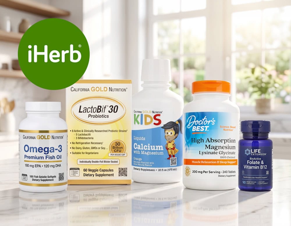 iHerb Golden Sale - California Gold Nutrition
