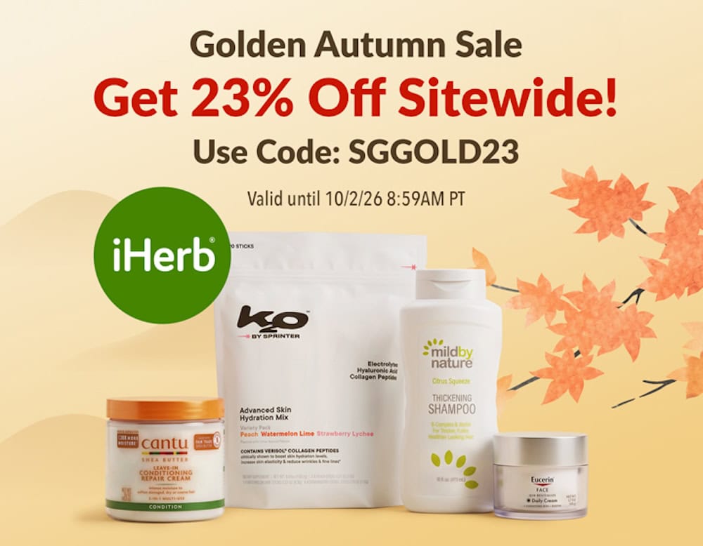 iHerb Golden Sale - Golden Week Offer