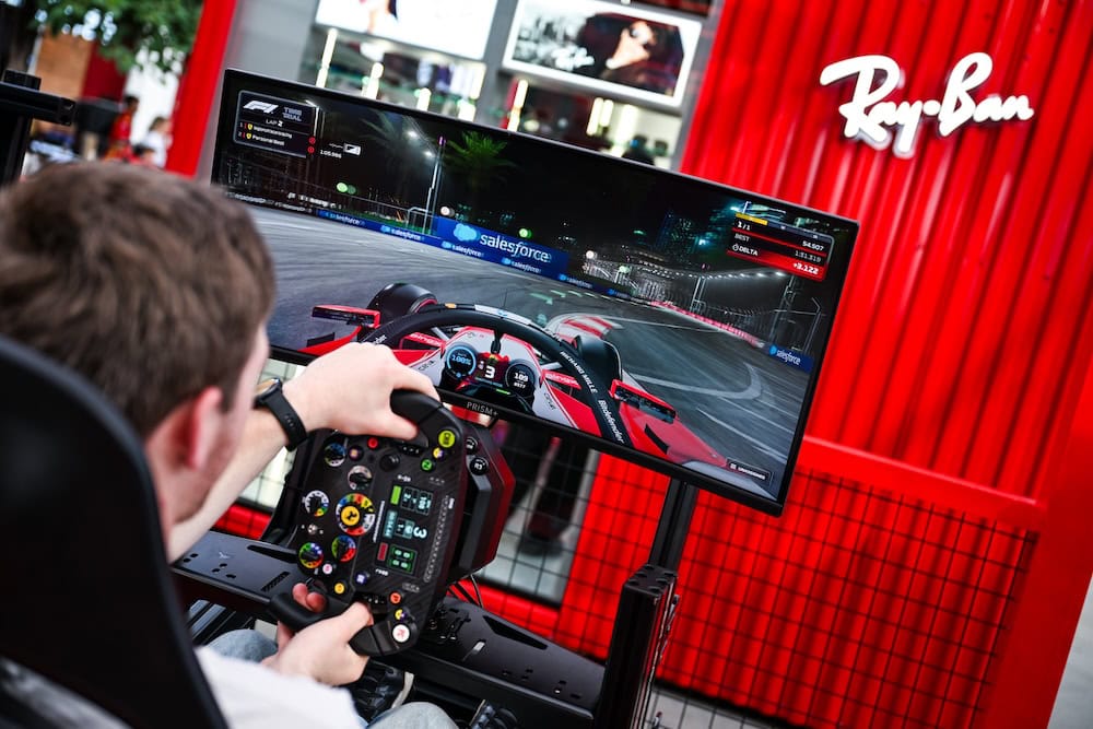 F1 Singapore 2026 - Ray-Ban simulators
