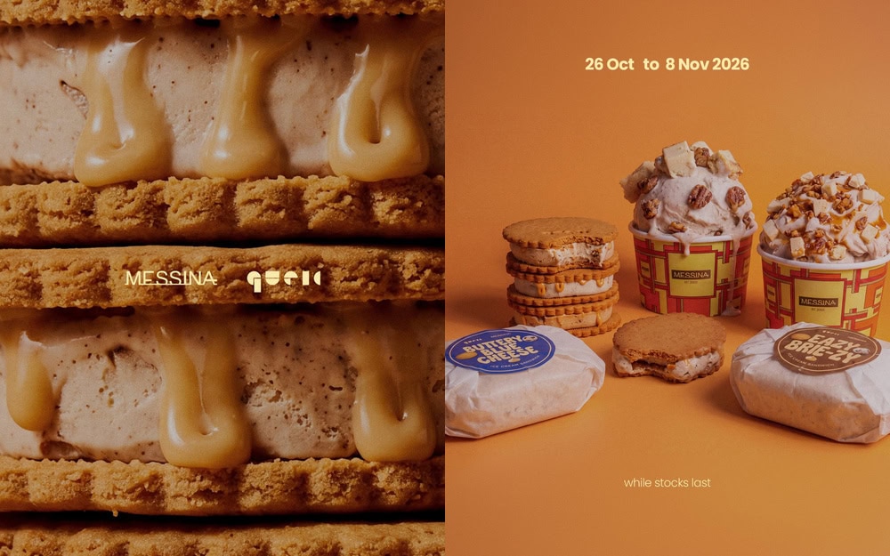 Messina x Queic - cheesecake gelato