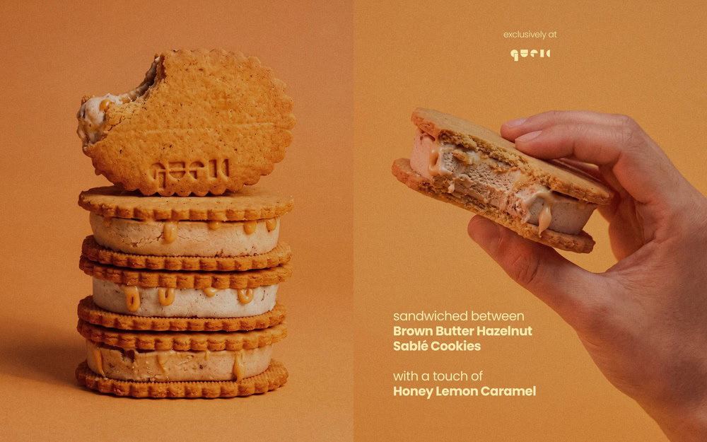 Messina x Queic - ice cream sandwich